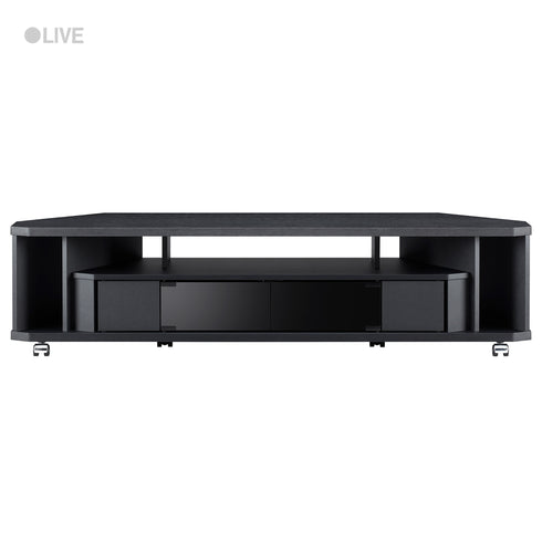 NOA-1400AV-BK コーナーテレビ台 幅140cm